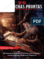 DND 5e HB - Mil Fichas Prontas - Taverna Caneca Furada - Compacto