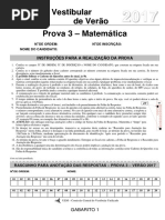 Verão Matemática 2017