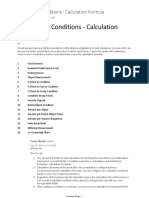 SAP Flex RE Conditions - Calculation Formula