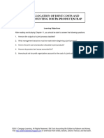 Allocation of Joint Costs and Accounting For By-Product/Scrap