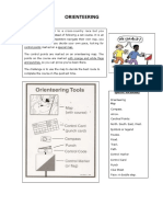 Orienteering Theory 1º Eso