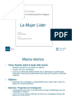 La Mujer Lider Powerpoint