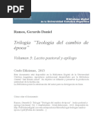 Trilogía - Teología Del Cambio de Epoca PDF