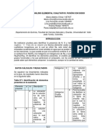 Análisis Elemental Cualitativo