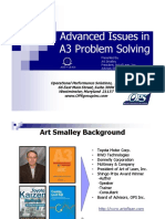 Advanced Issues in A3 Problem Solving