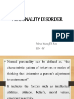 Personality Disorder PPT ROA Final