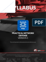 The World's Premiere Online Practical Network Defense Course