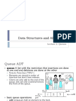 CSE 373 Data Structures and Algorithms: Lecture 2: Queues