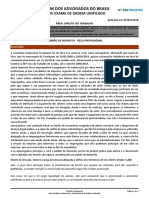 Gabarito Justificado - Direito Do Trabalho