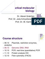 Practical Molecular Biology Part II