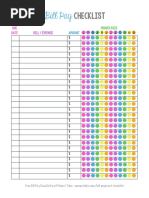 Checklist Template