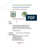 Informe de Auditoria