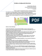 Configuración Electrónica de Elementos Químicos