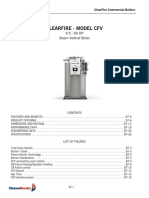 Clearfire - Model CFV: 9.5 - 60 HP Steam Vertical Boiler