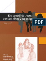 Encuentro de Jesús Con Los Niños Mateo 18