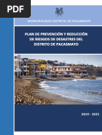 6214 Plan de Prevencion y Reduccion Del Riesgo de Desastres Del Distrito de Pacasmayo 2019 2021