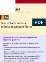 Seis Debates Sobre A Política Macroeconômica PDF