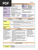 English Lesson Plan Form 3 2019