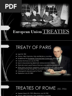 European Union: Treaties