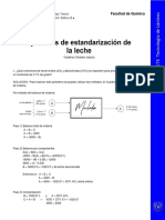 Ejercicios - Tecnología de Lácteos