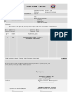 Purchase Order: Bidding Negotiated Over The Counter