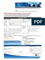 Application For Membership Form INDIVIDUAL NEW