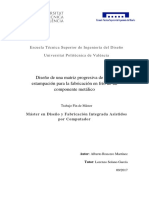 RONCERO - Diseño de Una Matriz Progresiva de Corte y Estampación para La Fabricación en Frío de U...