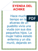 La Leyenda Del Achike Inicial