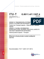 Itu-T: Ethernet Virtual Private Rooted Multipoint Service