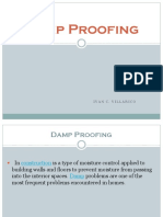 Damp Proofing: Ivan C. Villarico