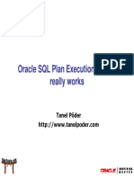 Oracle SQL Plan Execution