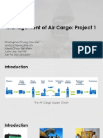 Management of Air Cargo: Project 1