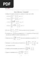 Guía Oficila 4 Continuidad UDP Calculo 1