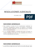 Resoluciones Judiciales 