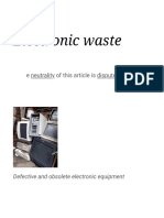 Electronic Waste - Wikipedia