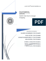 Shell & Tube Heat Exchanger Designing: Process Equipment Design and Drawing (Che-609)