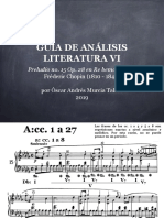 Guía de Análisis - Fréderic Chopin - Preludio # 15 Op. 28 PDF