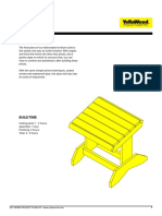 Footstool: Build Time