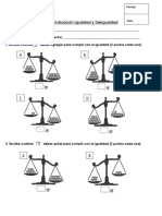 Evaluación Igualdad y Desigualdad