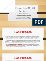 Presentación Sobre Las Fiestas Típicas de Levítico