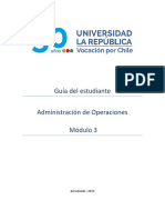 Guía Del Estudiante Módulo 3 Administración de Operaciones