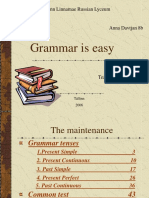 English Grammar Is Easy