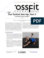 The Turkish Get-Up, Part 3: Overhead Squat Variation