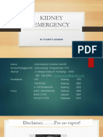 Kidney Emergency: M. Syamsul Bakhri