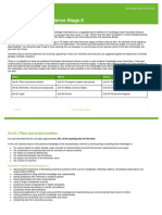 Scheme of Work Science Stage 8