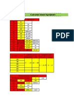 Calculul Unei Sprijiniri: M M M kN/m3 Grade Grade KN/M kN/m2 kN/m2 M M