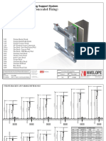 NV3 - GFRC or UHPC (Concealed Fixing) : Thermally Broken Cladding Support System