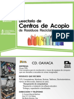 Centros de Acopio