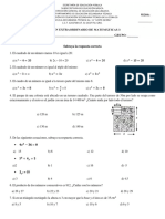 Examen Extra de Mate