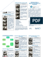 Folleto Tecnicas Manipulacion Pacientes Asistencial